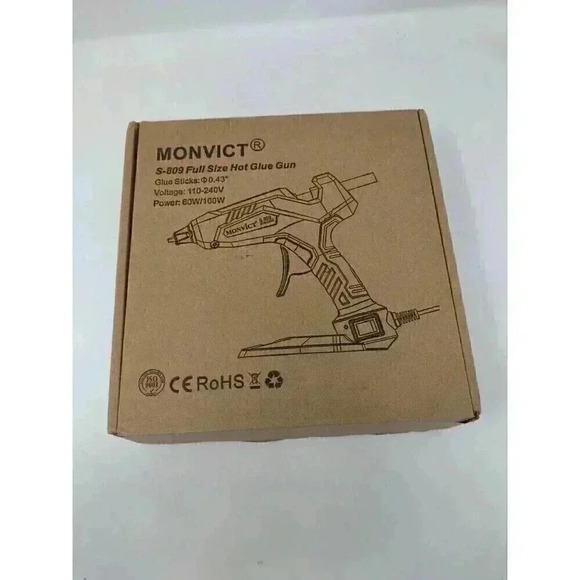 Hot Glue Gun Monvict Full Size Glue Gun 60/100W Base Stand Heavy Duty Melt Gl... - Picture 5 of 5